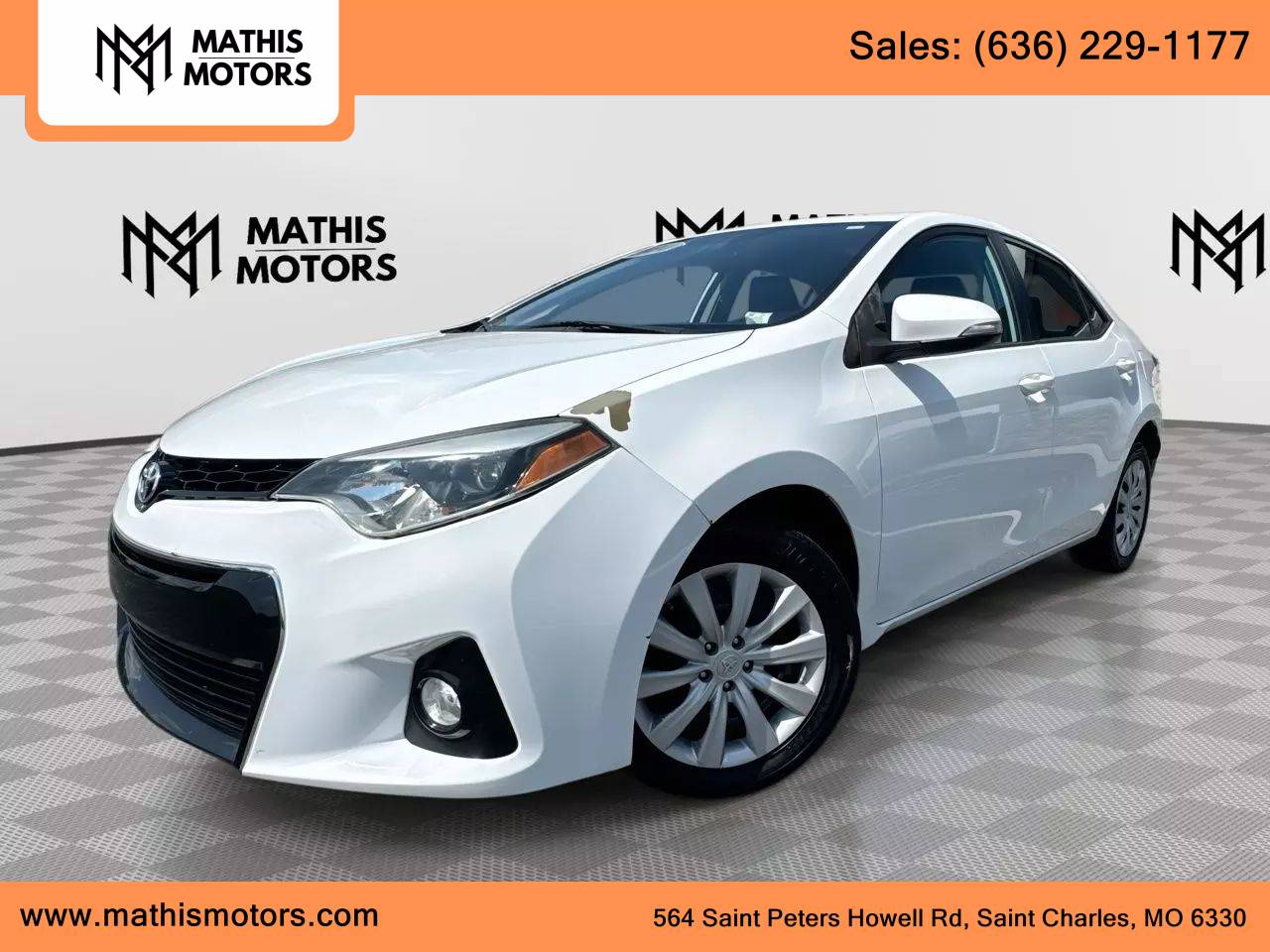 2014 Toyota Corolla S — Sedan — 161,359 mi — St Charles, MO