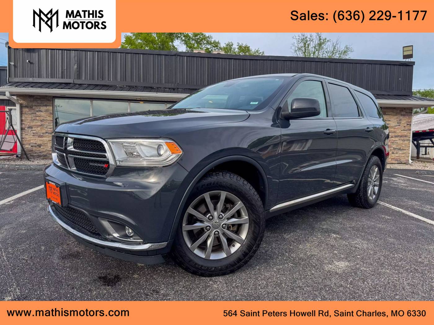 2018 Dodge Durango SXT — SUV — 173,155 mi — St Charles, MO