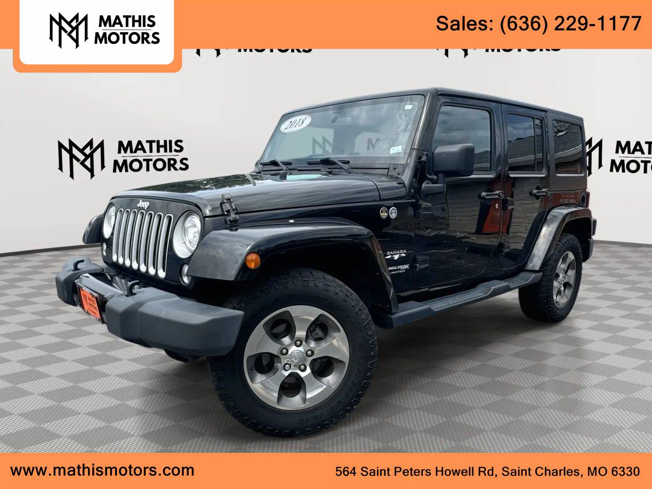 2018 Jeep Wrangler Sahara — SUV — 124,346 mi — St Charles, MO