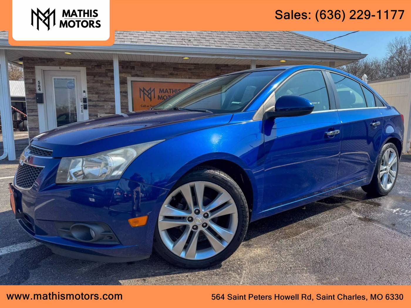 2012 Chevrolet Cruze LTZ — Sedan — 115,260 mi — St Charles, MO