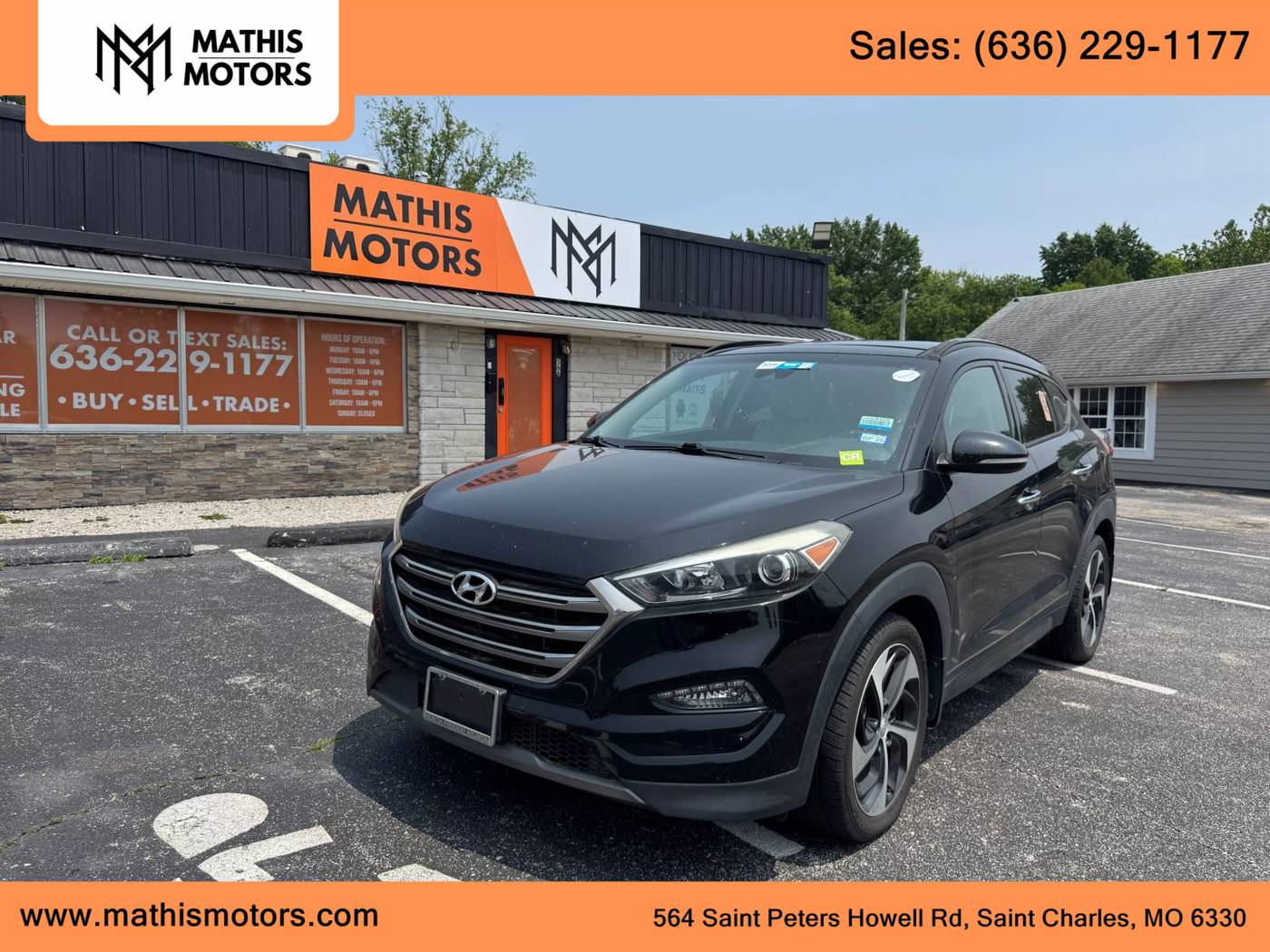 2016 Hyundai Tucson Limited — SUV — 124,975 mi — St Charles, MO