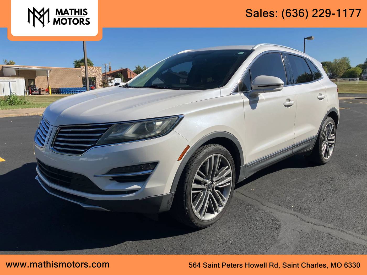 2015 Lincoln MKC AWD — SUV — 148,701 mi — St Charles, MO