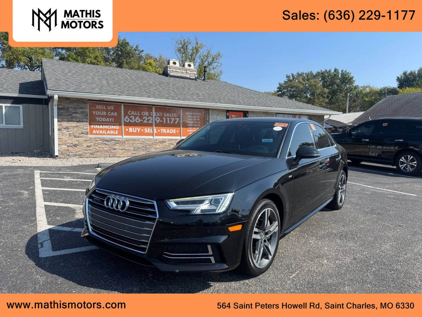 2017 Audi A4 Premium Plus — Sedan — 117,952 mi — St Charles, MO