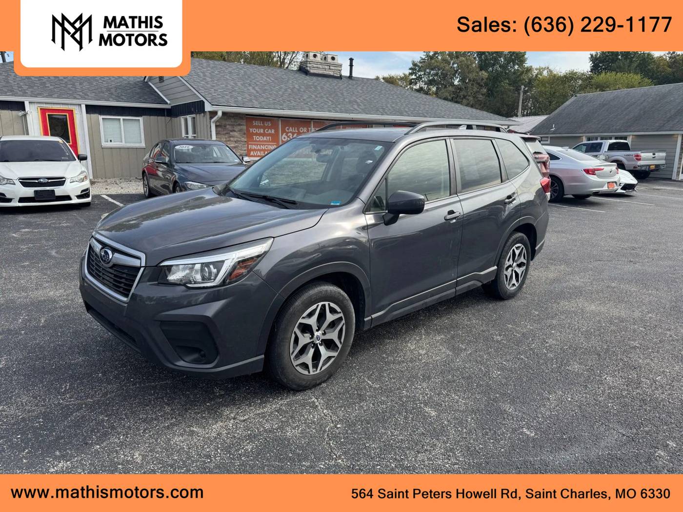 2020 Subaru Forester 2.5i Premium — SUV — 109,695 mi — St Charles, MO