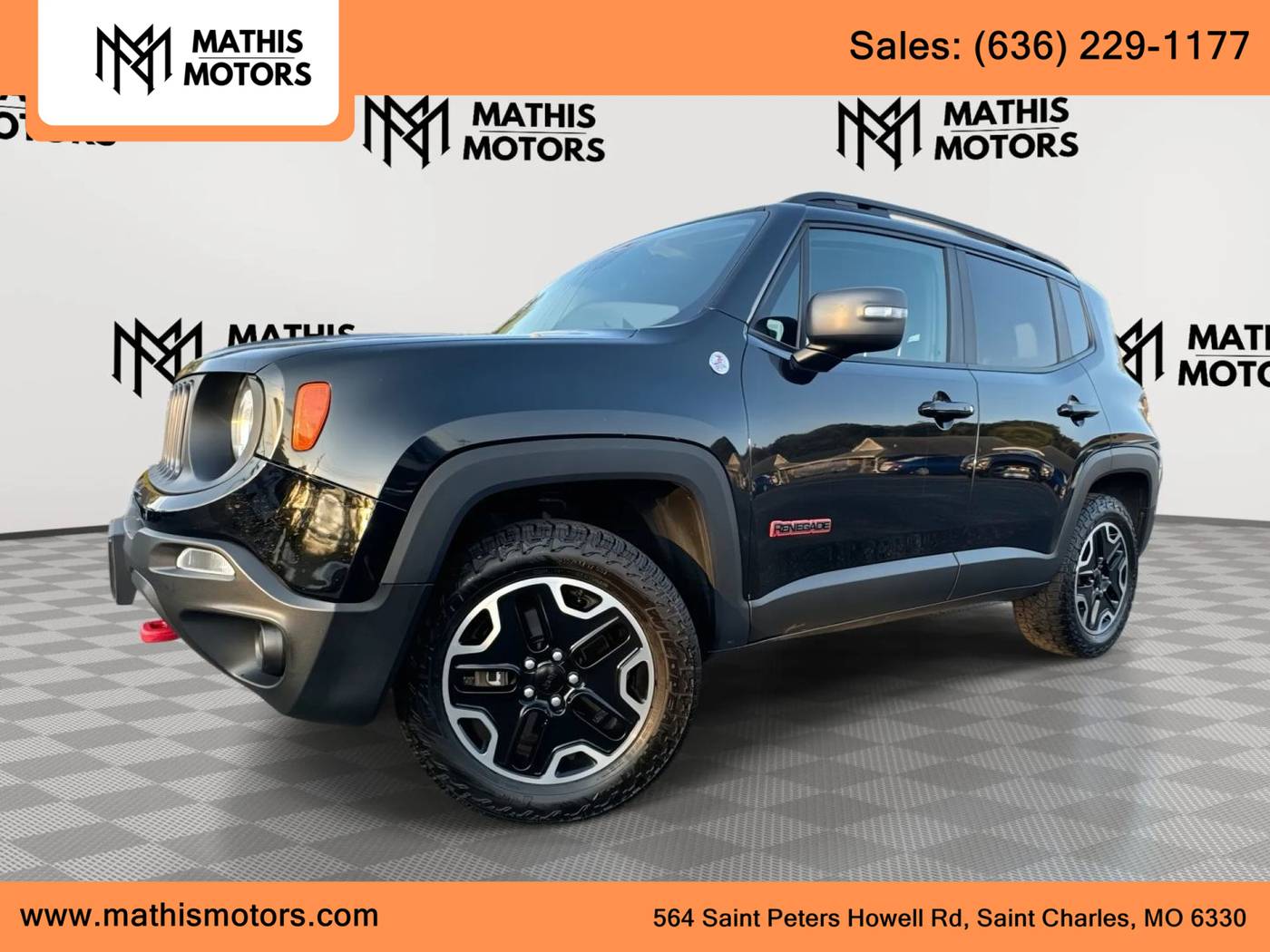 2017 Jeep Renegade Trailhawk — SUV — 143,224 mi — St Charles, MO