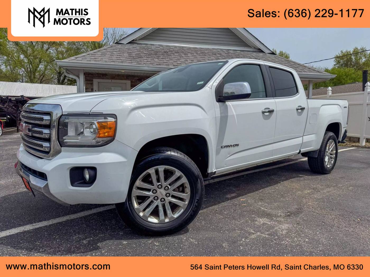 2016 GMC Canyon SLT — Pickup Truck — 192,989 mi — St Charles, MO