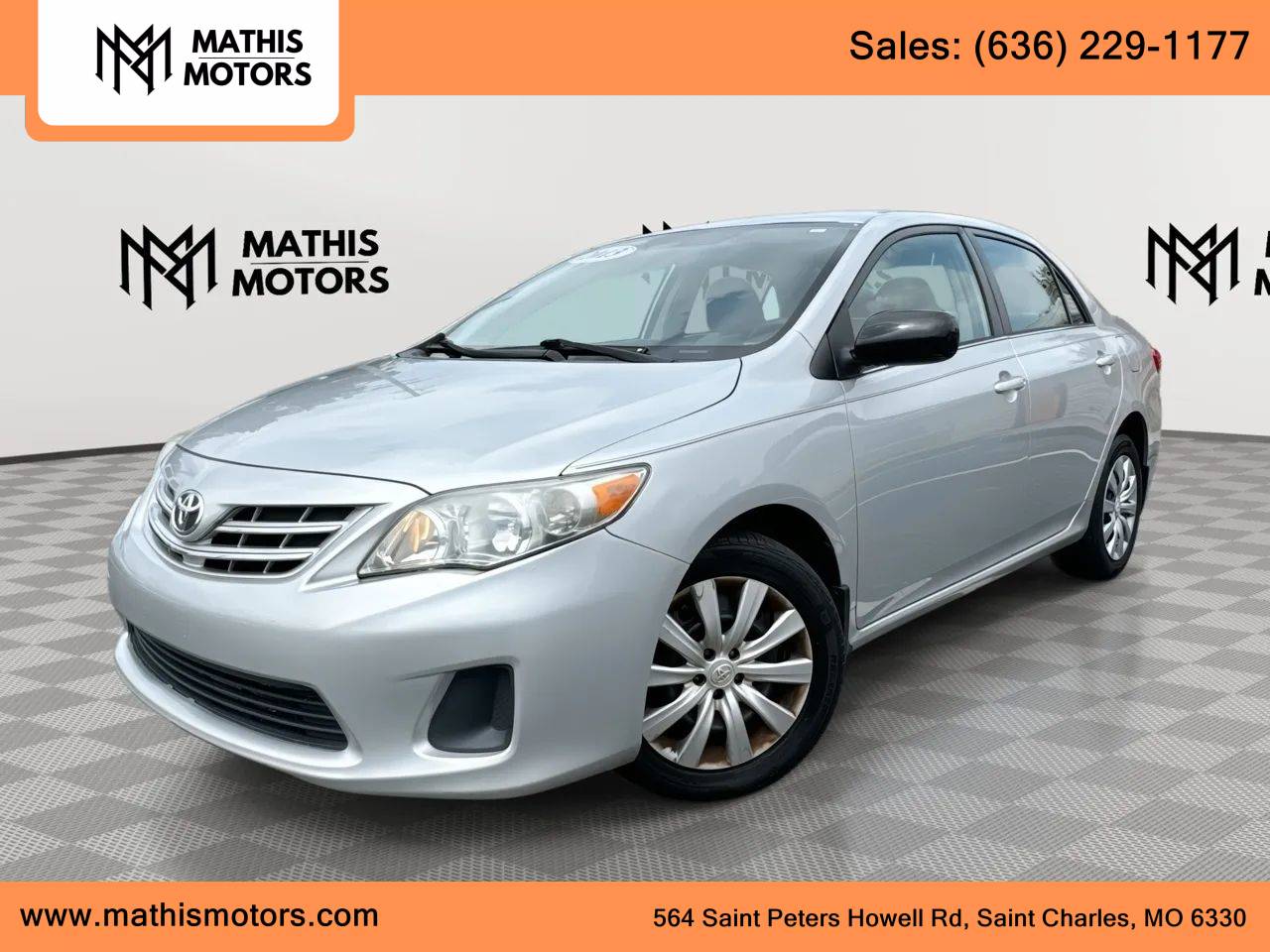 2013 Toyota Corolla LE — Sedan — 132,496 mi — St Charles, MO