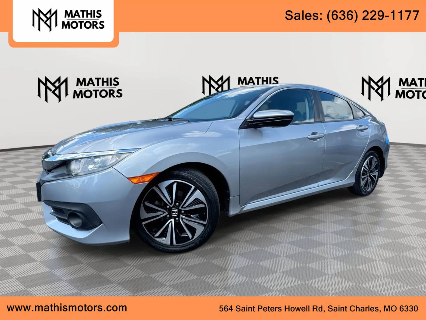 2016 Honda Civic EX-T — Sedan — 53,430 mi — St Charles, MO
