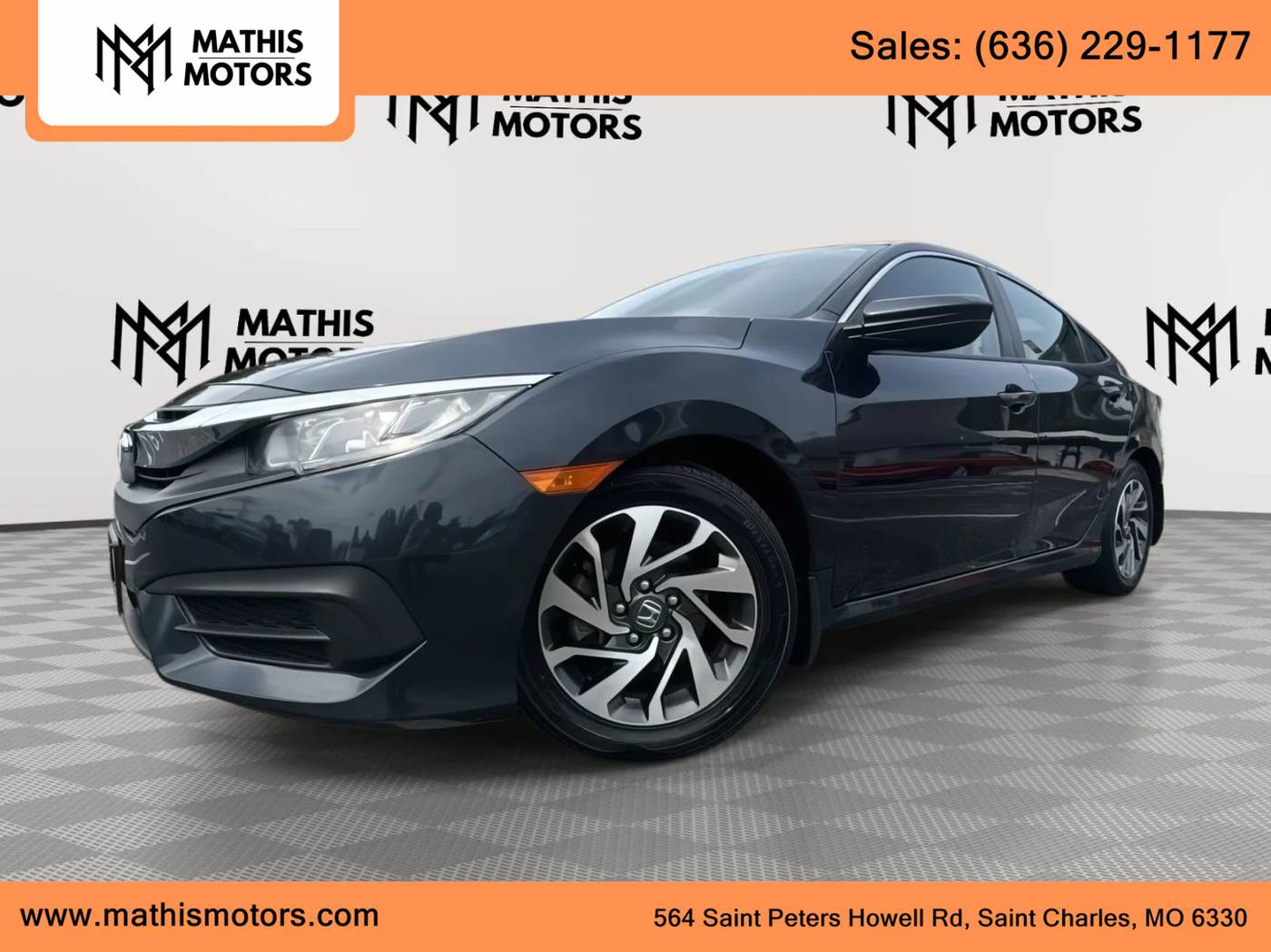2017 Honda Civic EX — Sedan — 129,136 mi — St Charles, MO