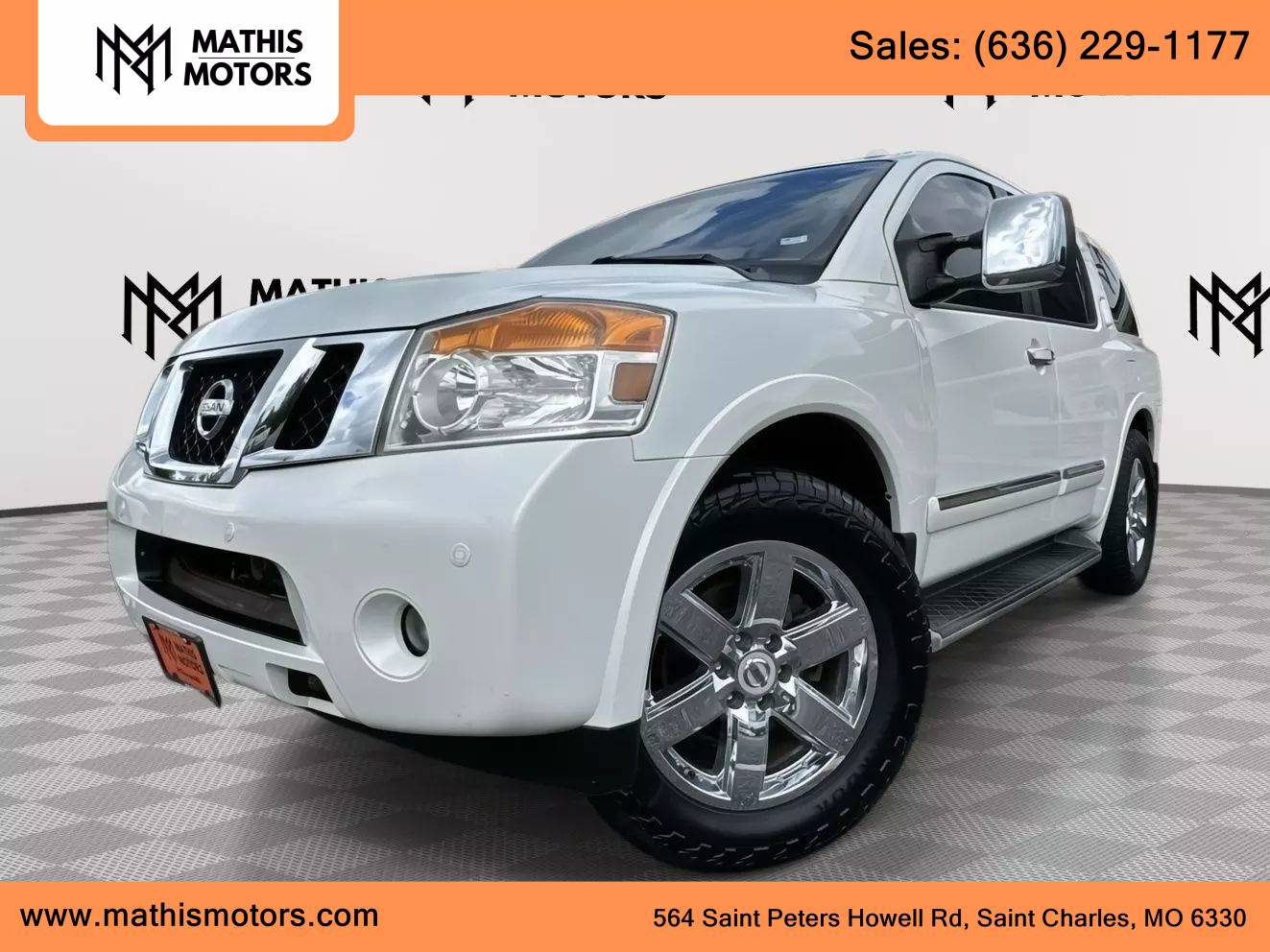 2013 Nissan Armada Platinum — SUV — 183,396 mi — St Charles, MO