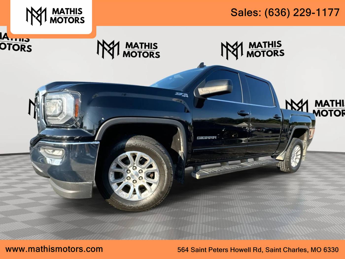 2017 GMC Sierra 1500 SLE — Pickup Truck — 166,623 mi — St Charles, MO