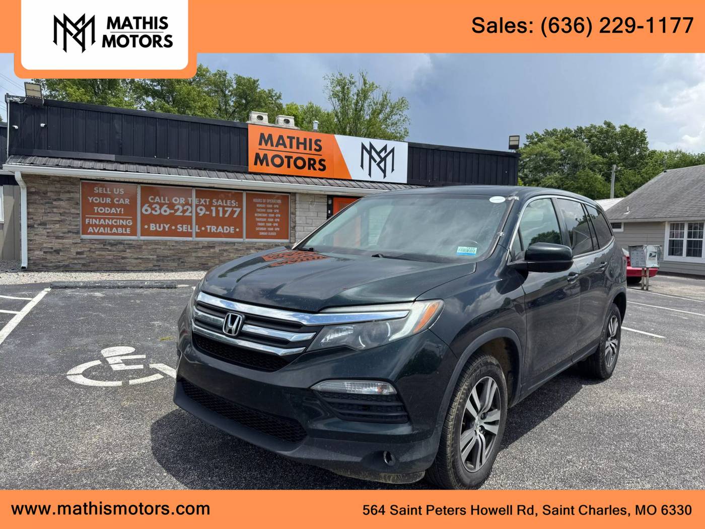 2016 Honda Pilot EX-L — SUV — 169,737 mi — St Charles, MO