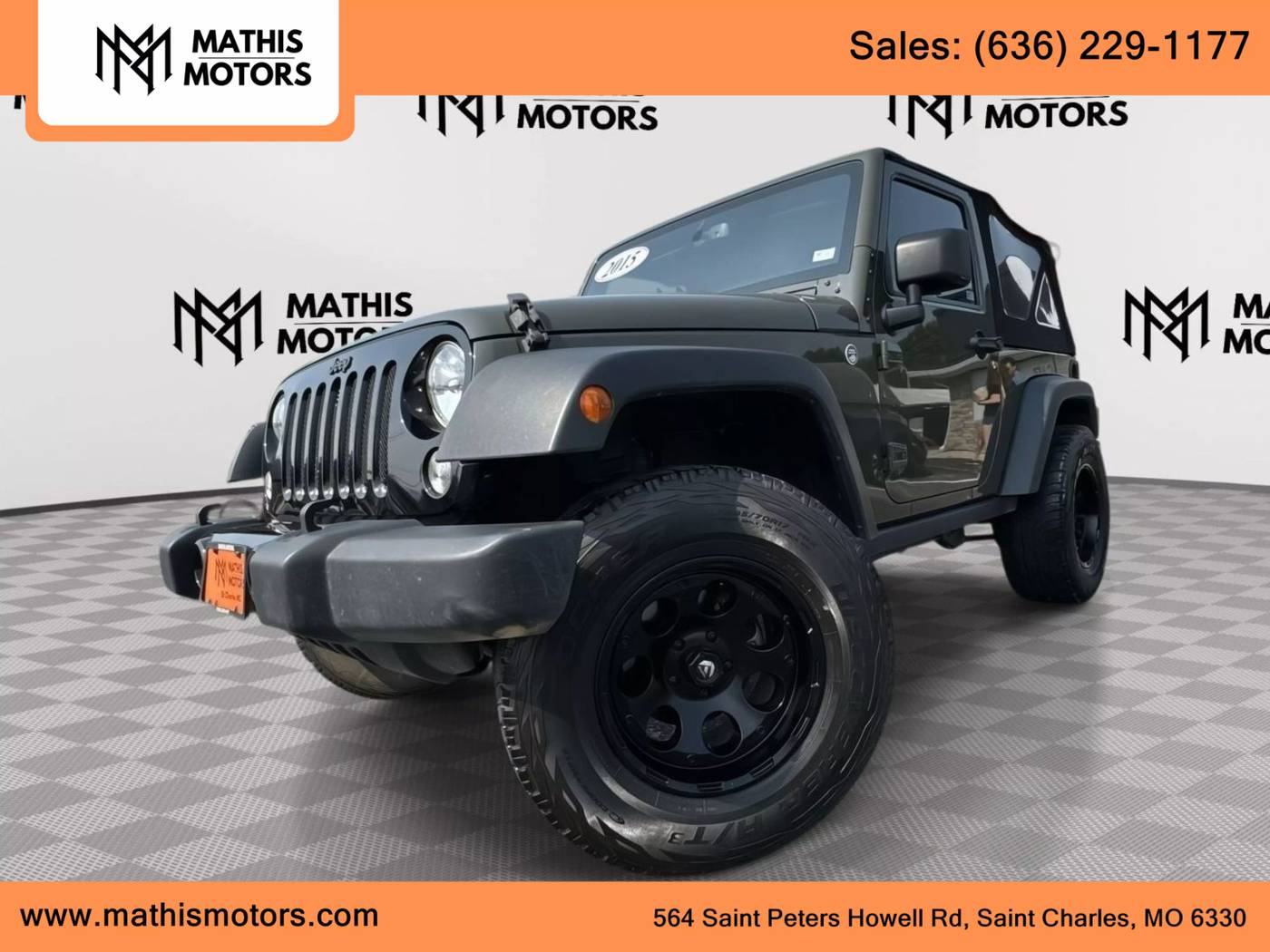 2015 Jeep Wrangler Willys Wheeler — SUV — 111,021 mi — St Charles, MO