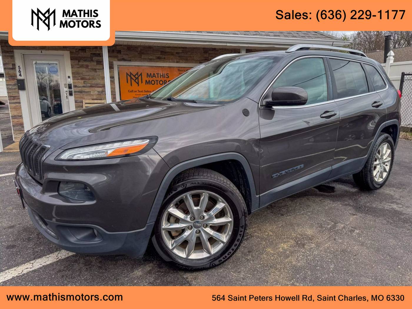 2016 Jeep Cherokee Limited — SUV — 186,711 mi — St Charles, MO