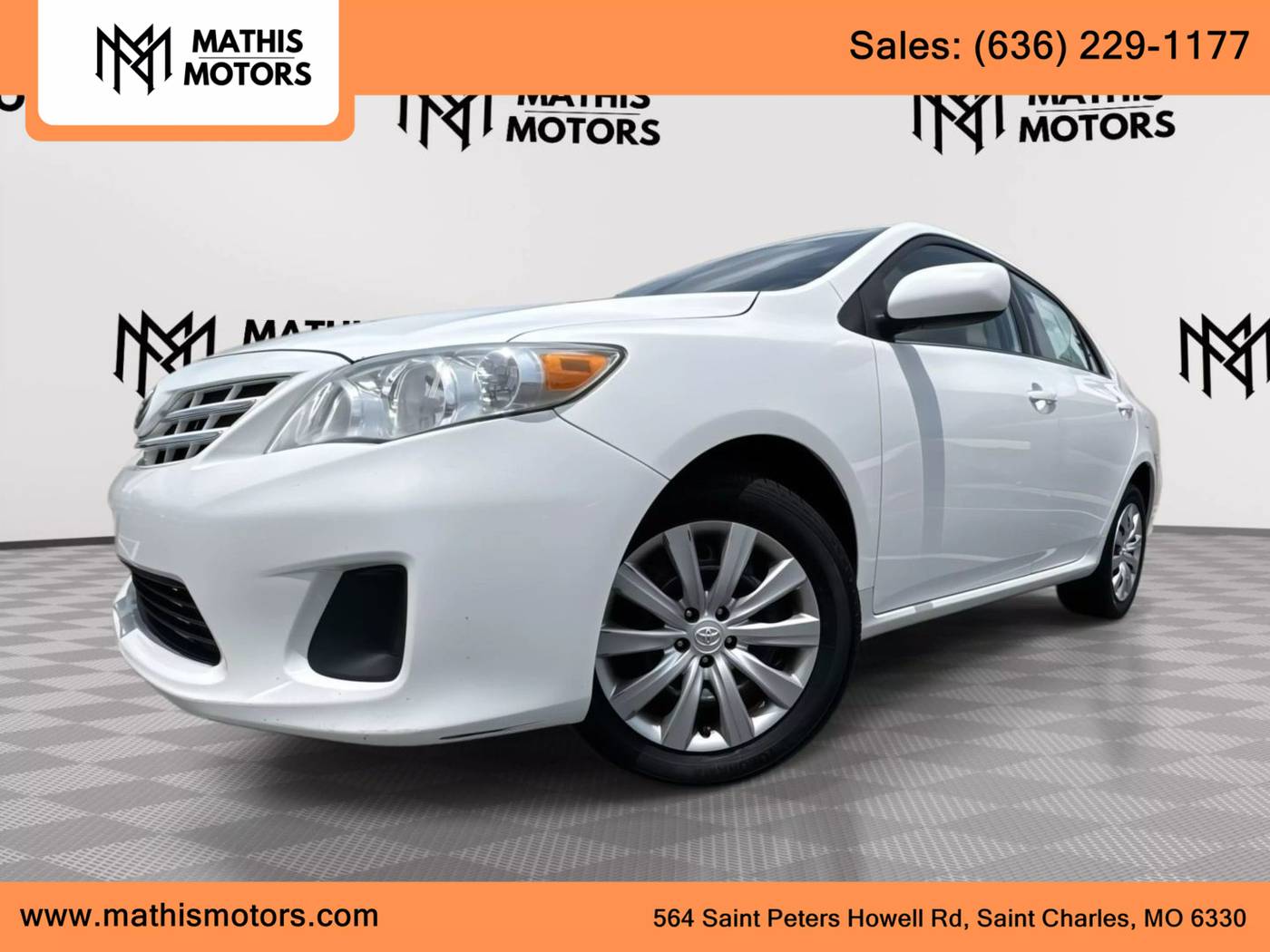 2013 Toyota Corolla LE — Sedan — 168,748 mi — St Charles, MO