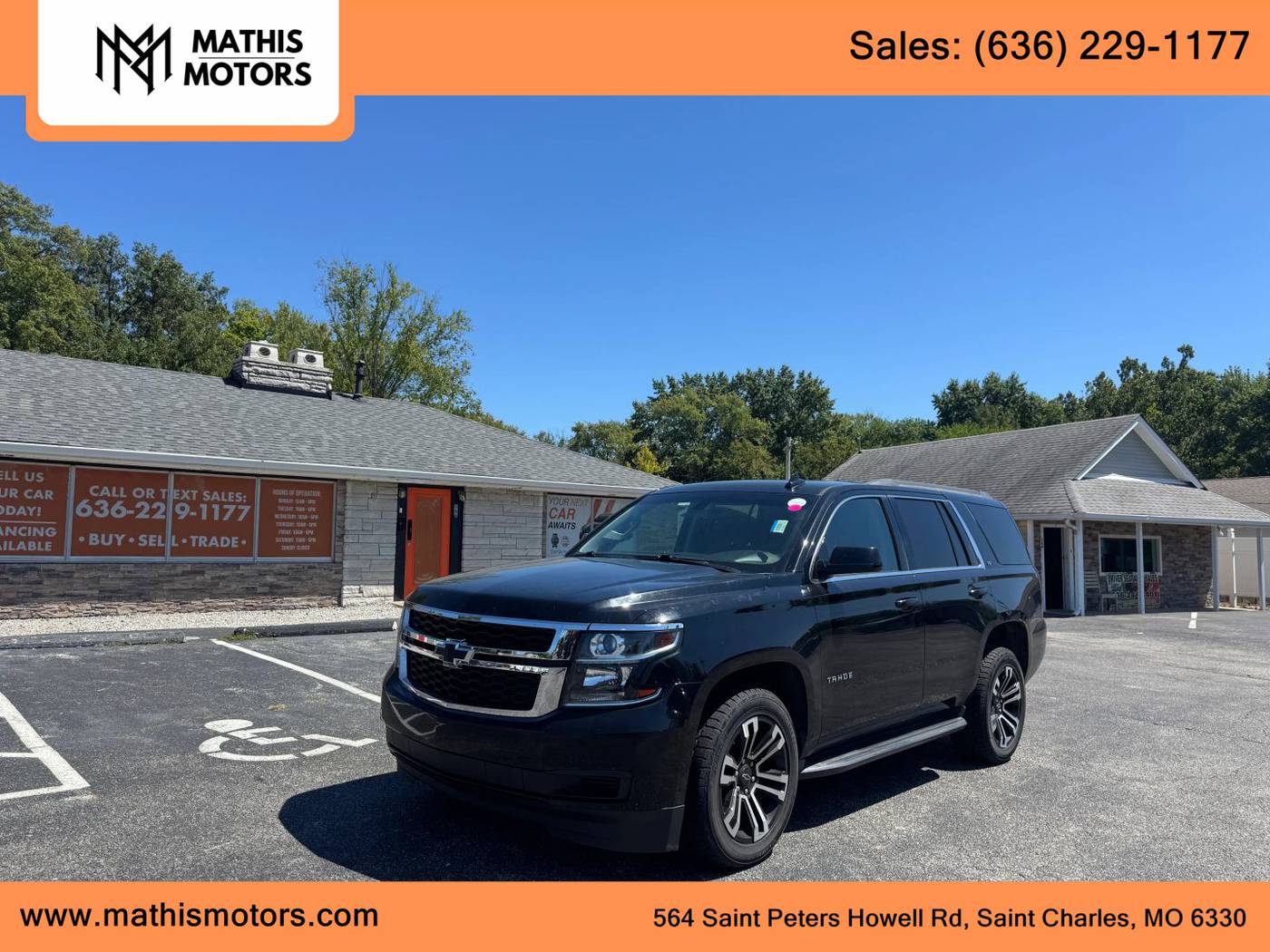 2016 Chevrolet Tahoe LS — SUV — 154,210 mi — St Charles, MO