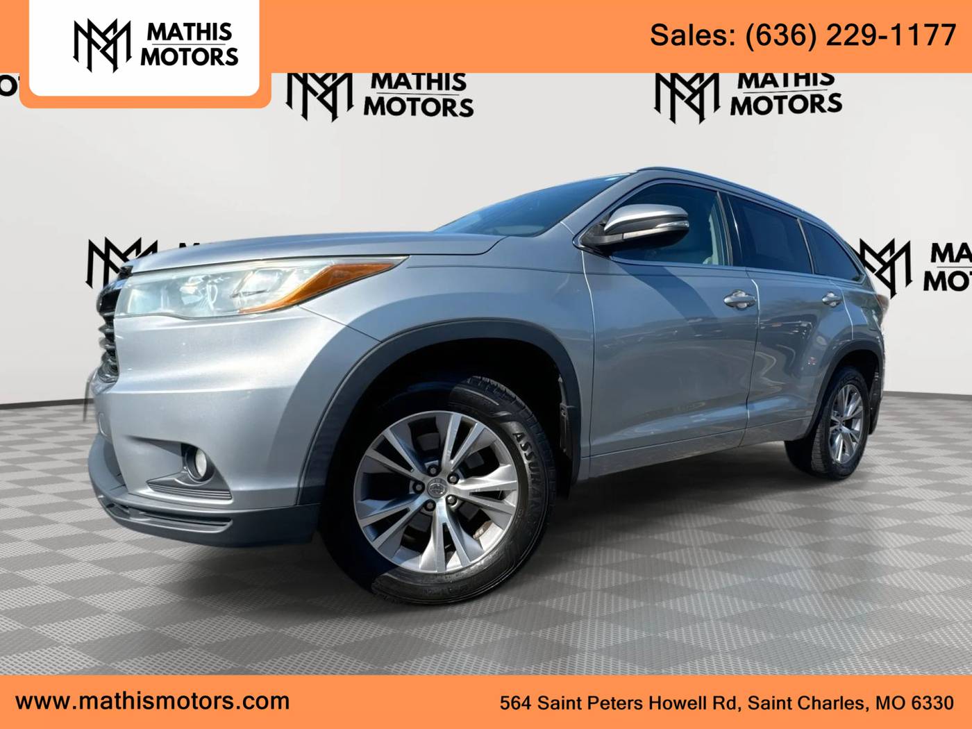 2015 Toyota Highlander XLE — SUV — 177,229 mi — St Charles, MO