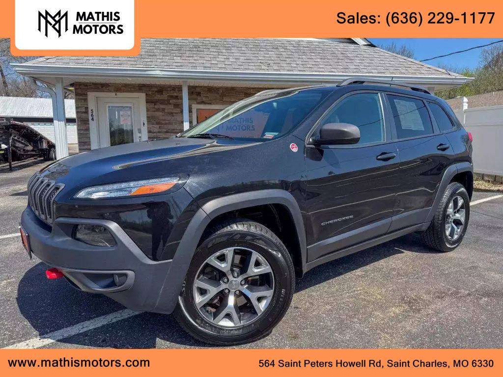 2016 Jeep Cherokee Trailhawk — SUV — 133,434 mi — St Charles, MO