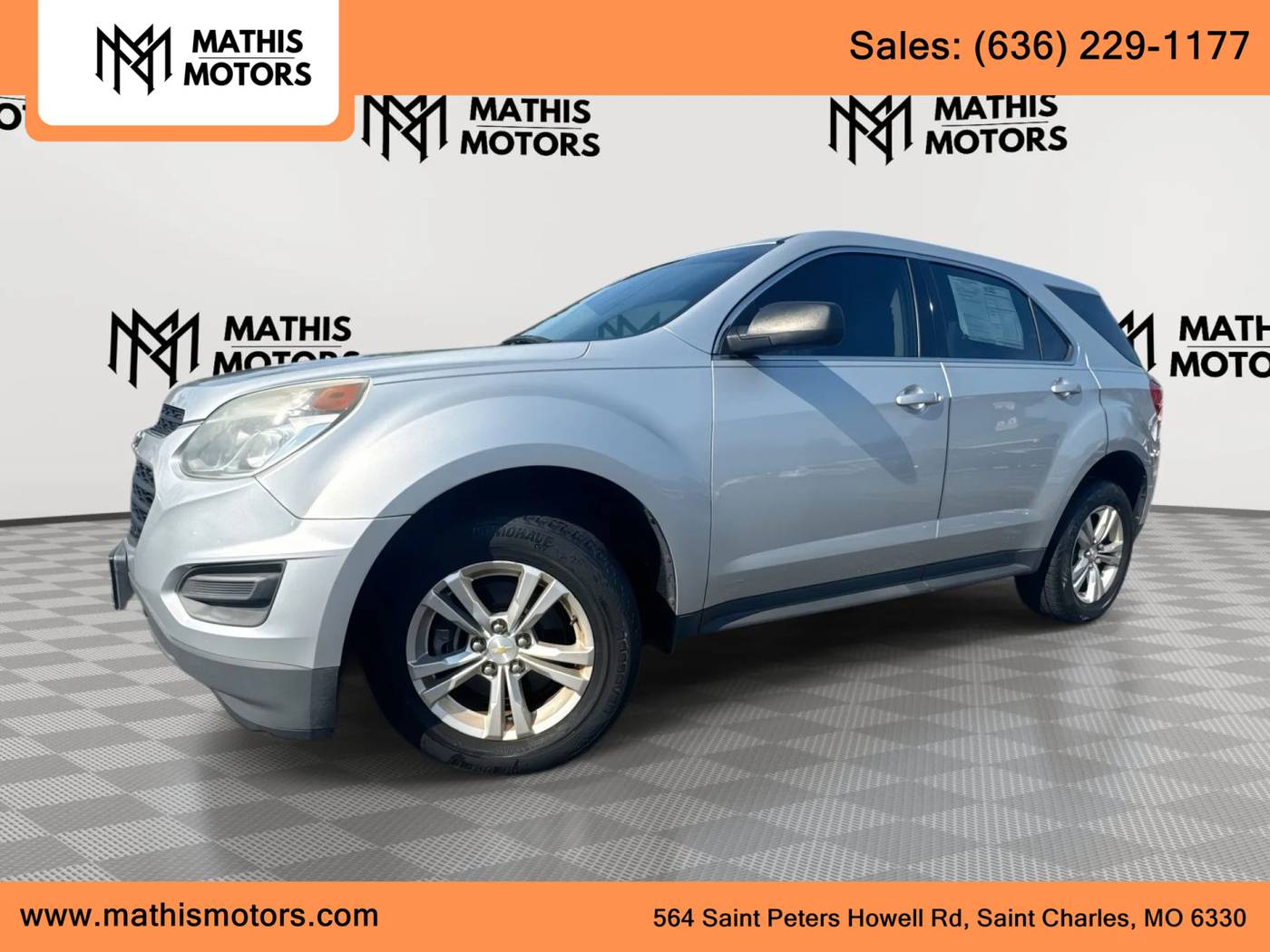 2017 Chevrolet Equinox LS — SUV — 125,829 mi — St Charles, MO