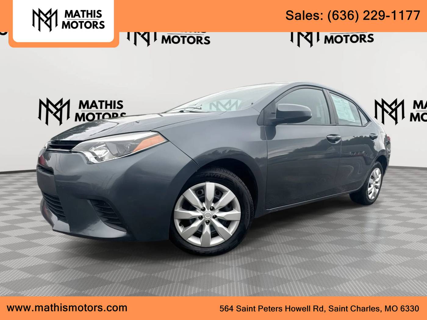 2014 Toyota Corolla LE — Sedan — 159,830 mi — St Charles, MO