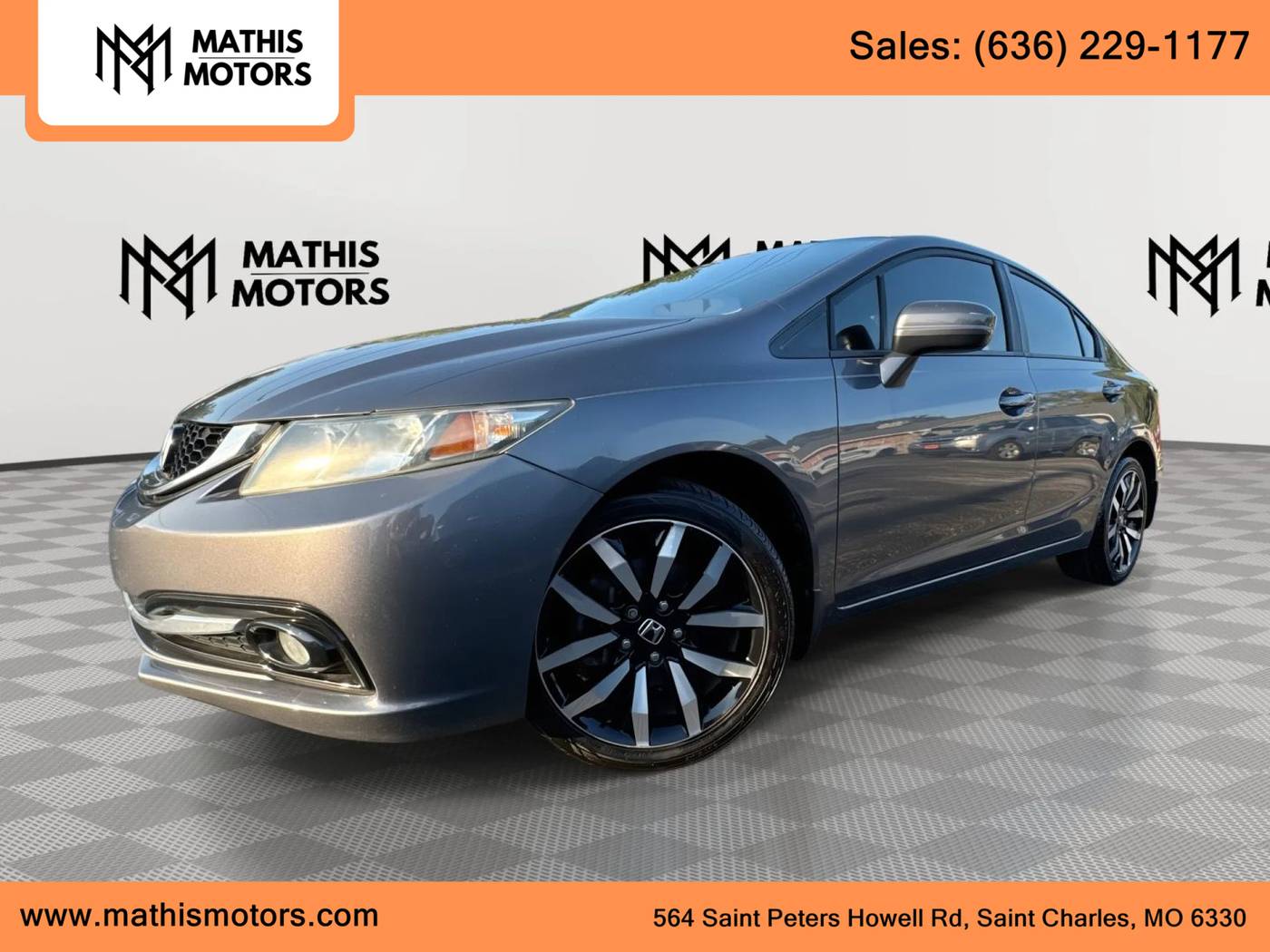 2015 Honda Civic EX-L — Sedan — 126,419 mi — St Charles, MO