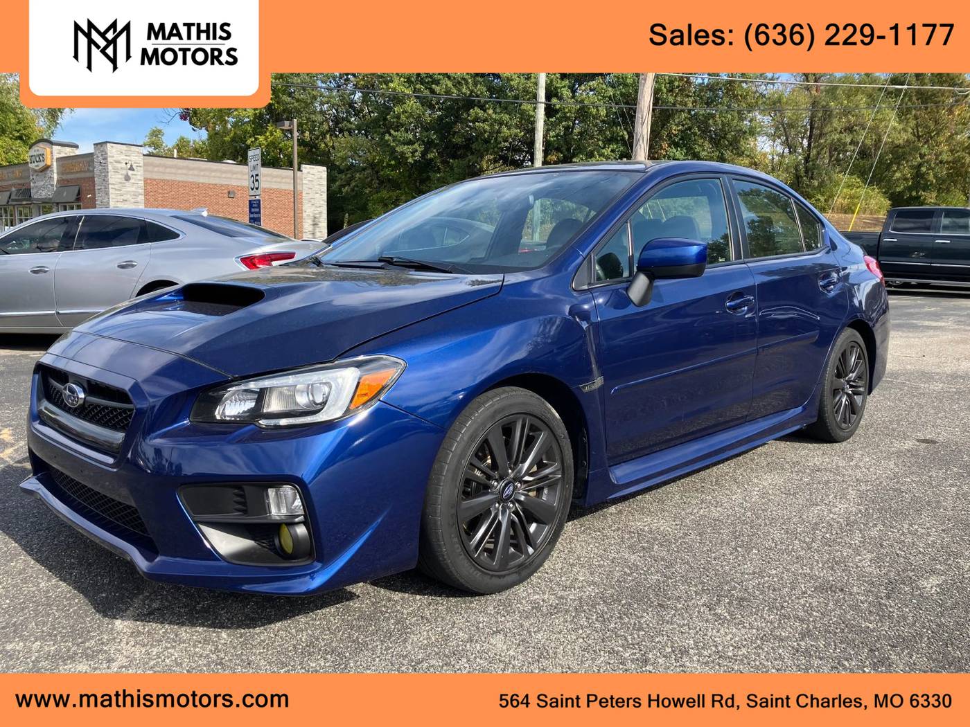 2015 Subaru WRX Limited — Sedan — 84,883 mi — St Charles, MO