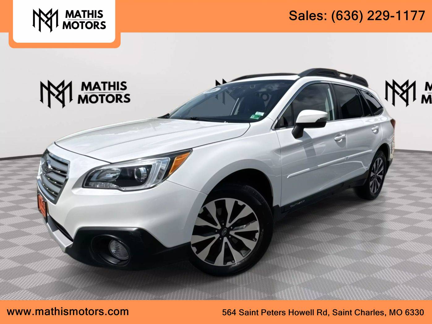 2016 Subaru Outback 2.5i Limited — SUV — 124,815 mi — St Charles, MO