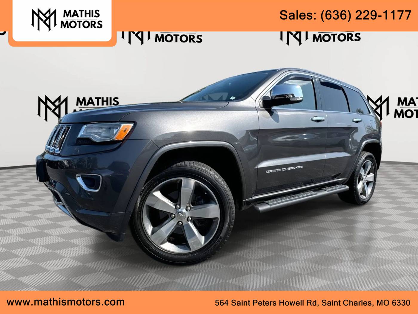 2015 Jeep Grand Cherokee Overland — SUV — 127,476 mi — St Charles, MO