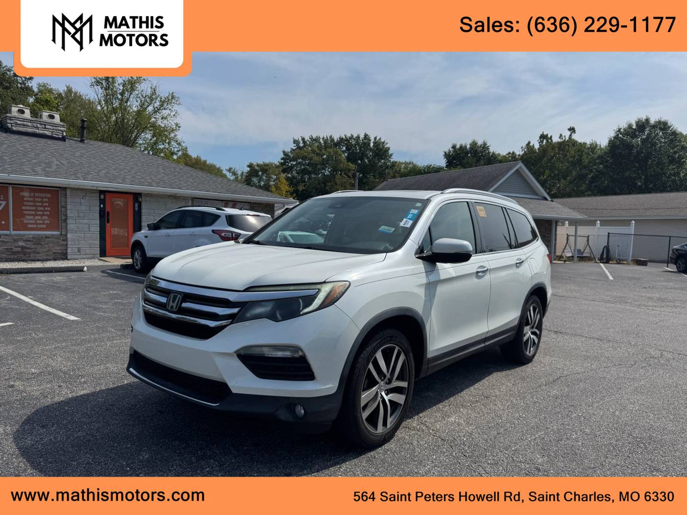 2017 Honda Pilot Touring — SUV — 184,204 mi — St Charles, MO