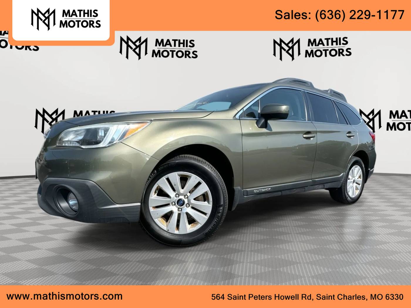 2016 Subaru Outback 2.5i Premium — SUV — 160,491 mi — St Charles, MO