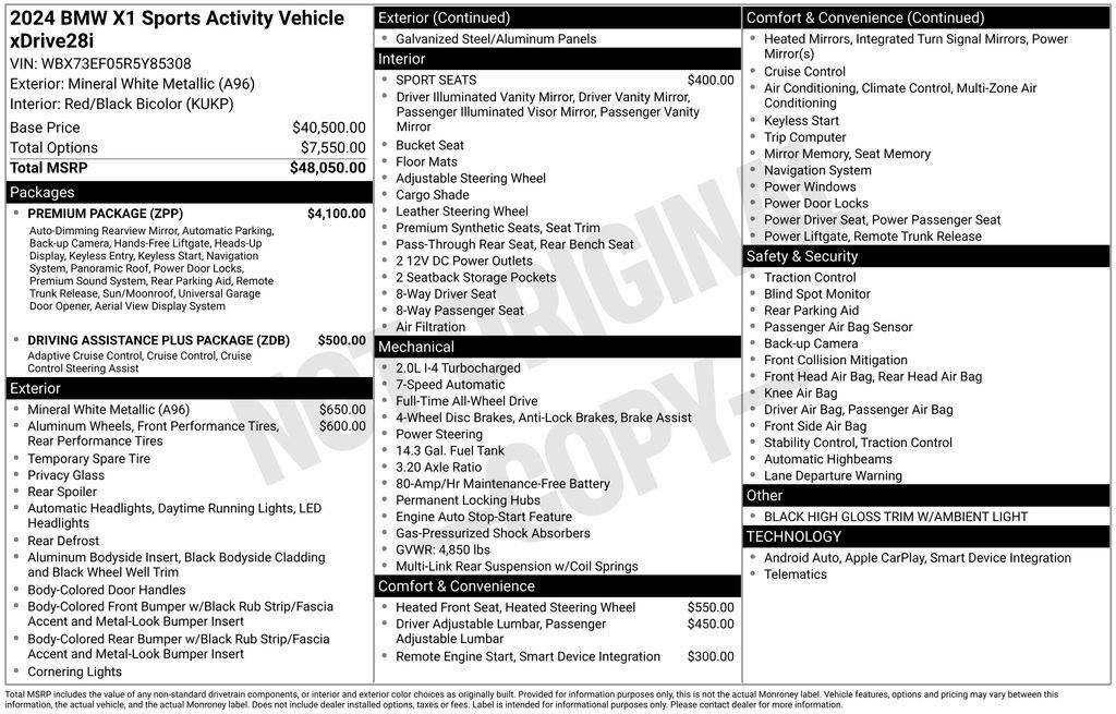 2024 BMW X1 28i — SUV — 15,220 mi — Loveland, CO