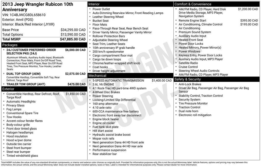 2013 Jeep Wrangler Rubicon — SUV — 89,069 mi — Loveland, CO