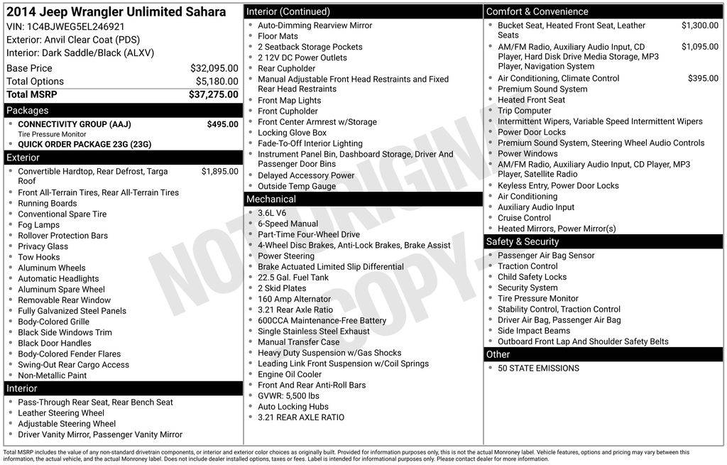 2014 Jeep Wrangler Sahara — SUV — 120,733 mi — Loveland, CO