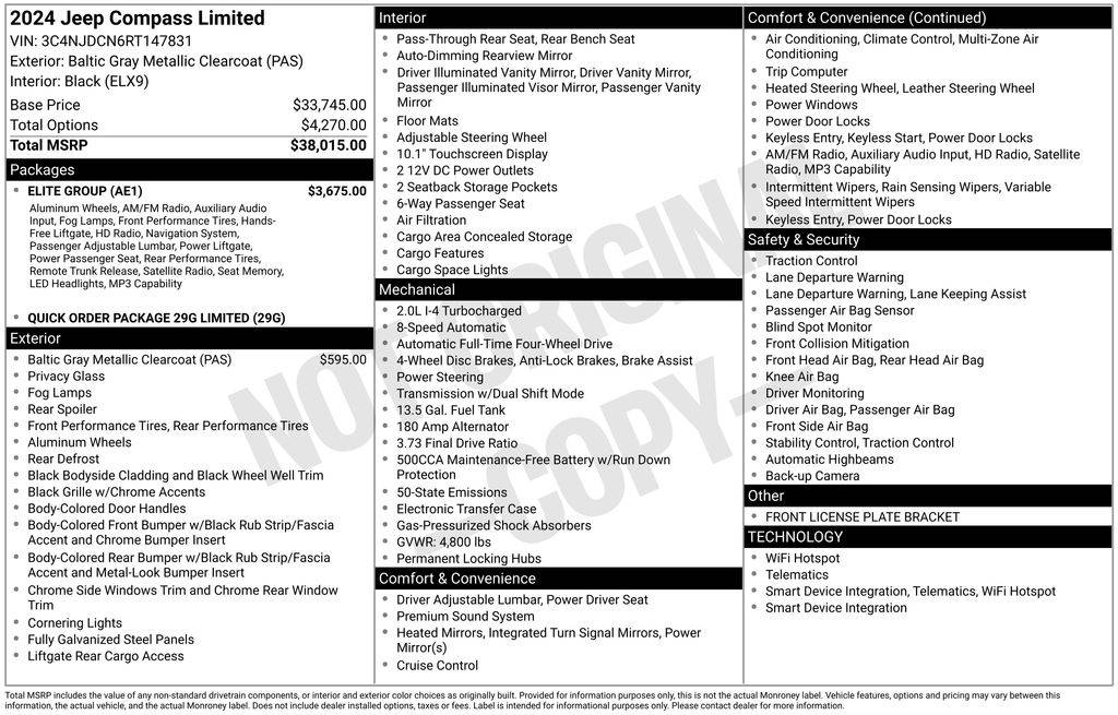 2024 Jeep Compass Limited — SUV — 23,557 mi — Loveland, CO