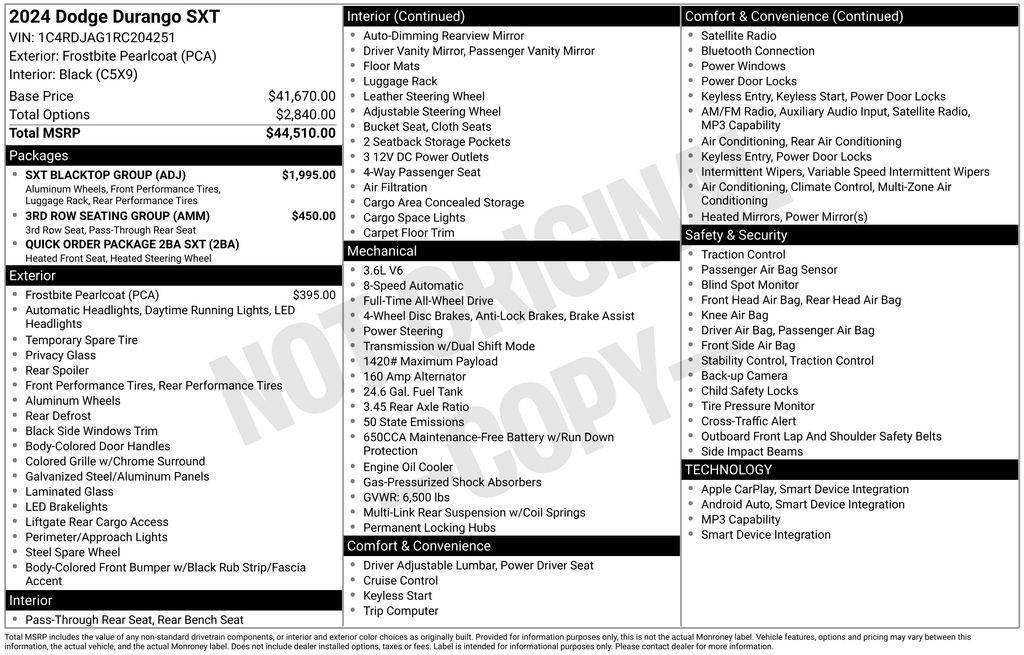 2024 Dodge Durango SXT — SUV — 28,179 mi — Loveland, CO