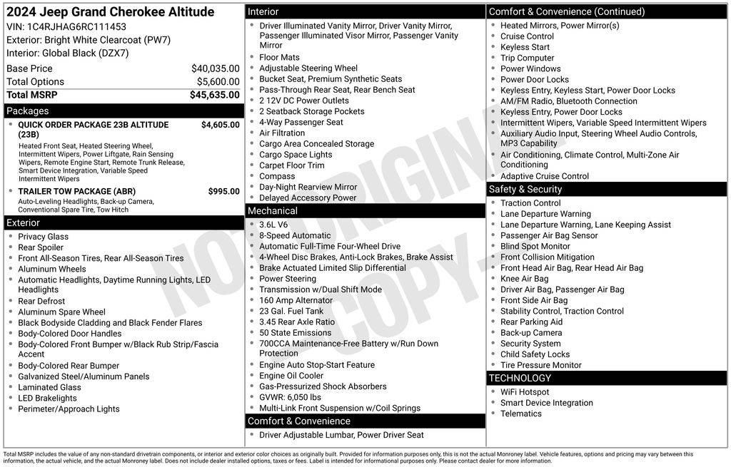 2024 Jeep Grand Cherokee Altitude — SUV — 25,615 mi — Loveland, CO