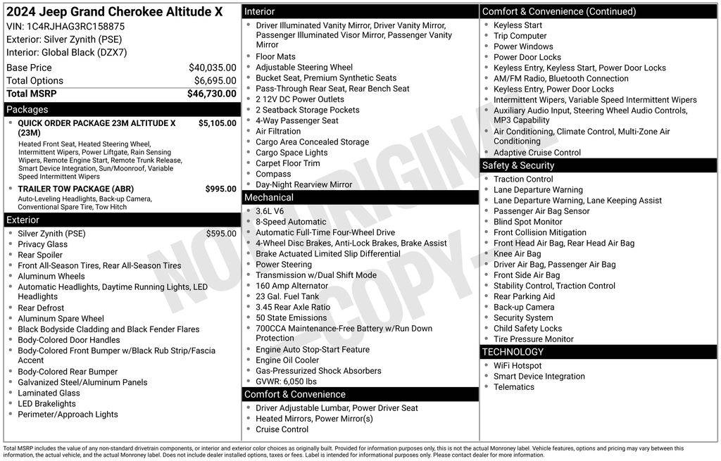 2024 Jeep Grand Cherokee Altitude X — SUV — 26,989 mi — Loveland, CO