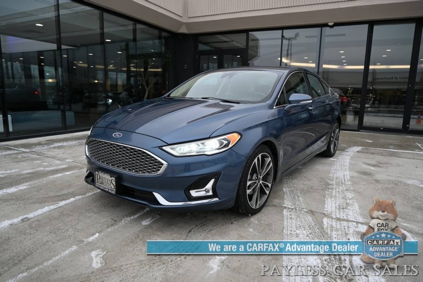 2019 Ford Fusion Titanium — Sedan — 70,752 mi — Wasilla, AK