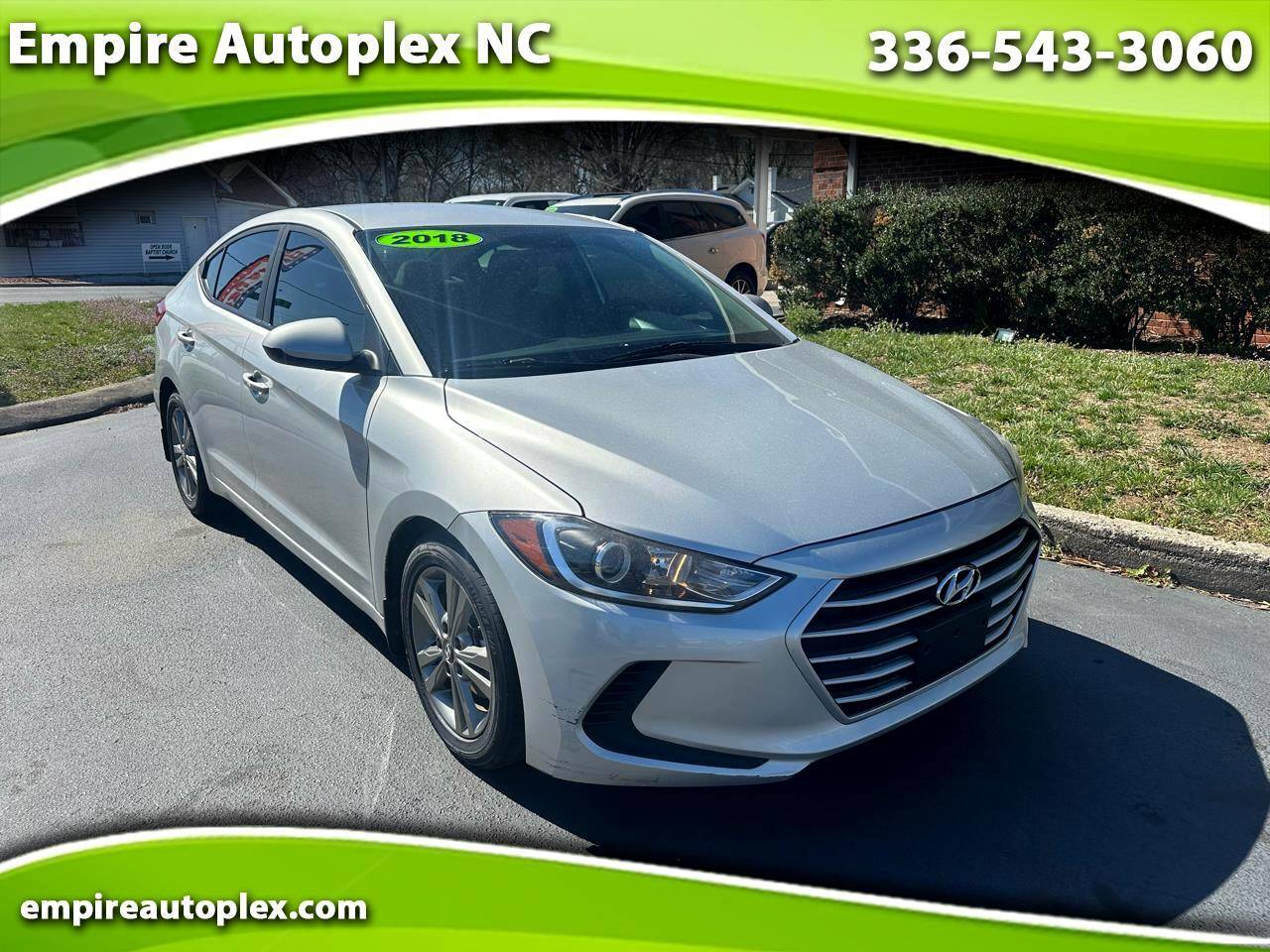 2018 Hyundai Elantra SEL — Sedan — 100,172 mi — Archdale, NC