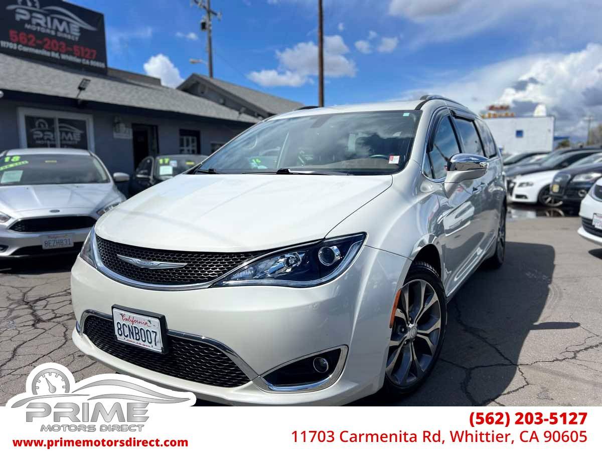 2017 Chrysler Pacifica Limited — Minivan — 107,368 mi — Whittier, CA