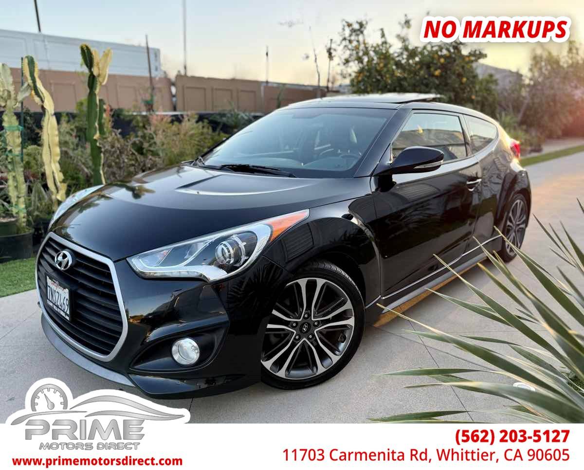 2016 Hyundai Veloster Turbo — Hatchback — 127,876 mi — Whittier, CA