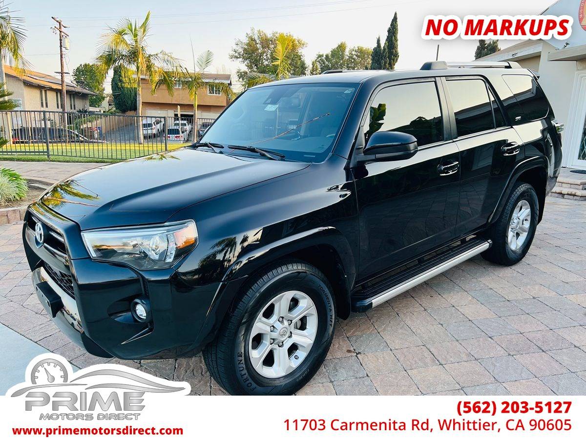 2021 Toyota 4Runner SR5 — SUV — 61,595 mi — Whittier, CA