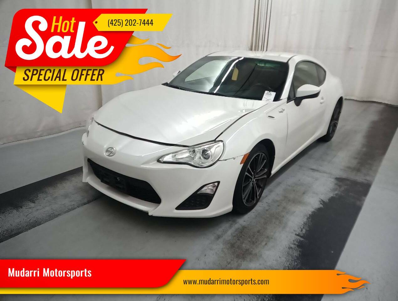 2016 Scion FR-S Base — Coupe — 28,863 mi — Kirkland, WA