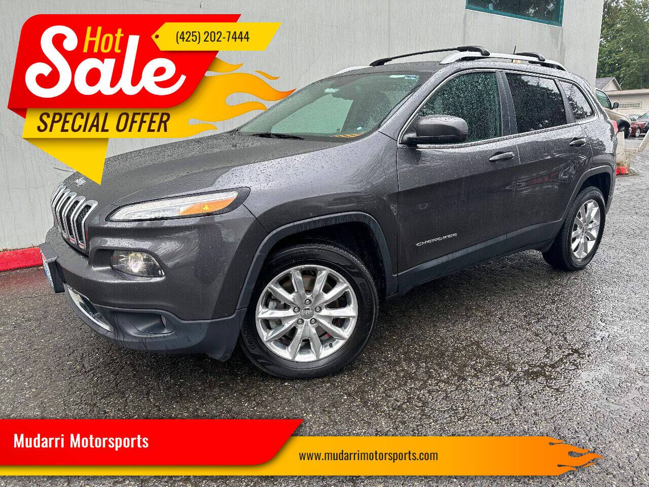 2016 Jeep Cherokee Limited — SUV — 81,192 mi — Kirkland, WA