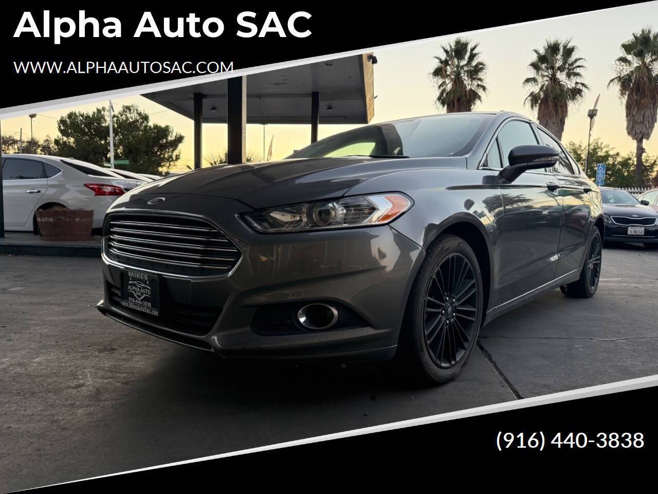 2014 Ford Fusion SE — Sedan — 132,129 mi — Sacramennto, CA