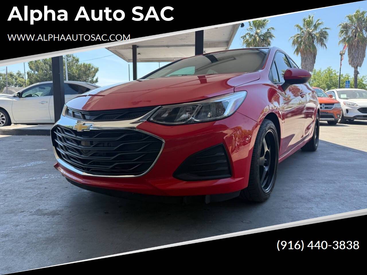 2019 Chevrolet Cruze Base — Sedan — 88,379 mi — Sacramennto, CA