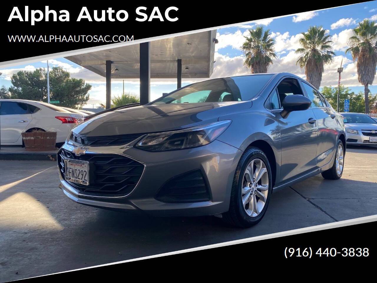 2019 Chevrolet Cruze LT — Sedan — 134,256 mi — Sacramennto, CA