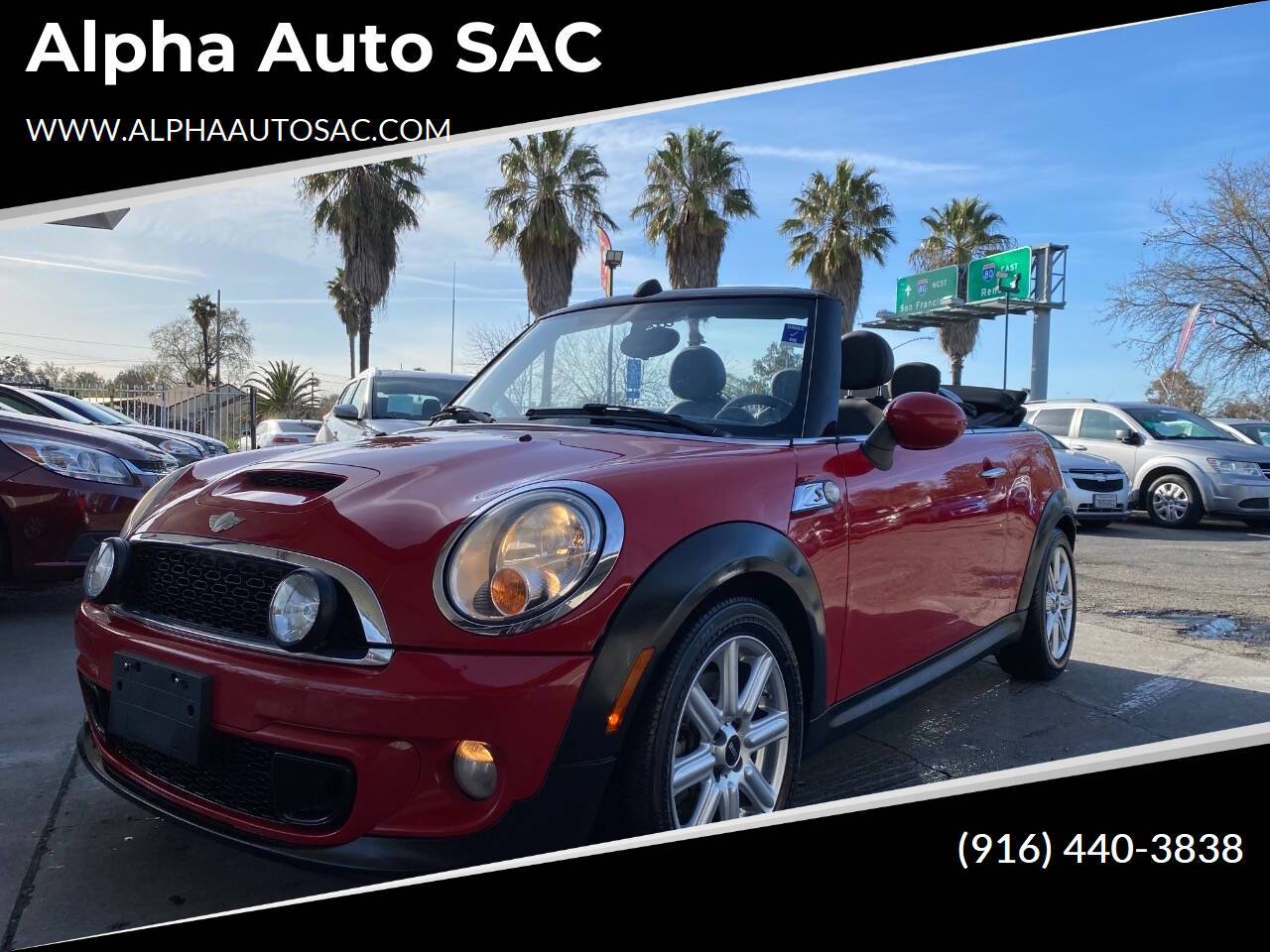 2015 MINI Convertible Cooper S — Convertible — 108,342 mi — Sacramennto, CA
