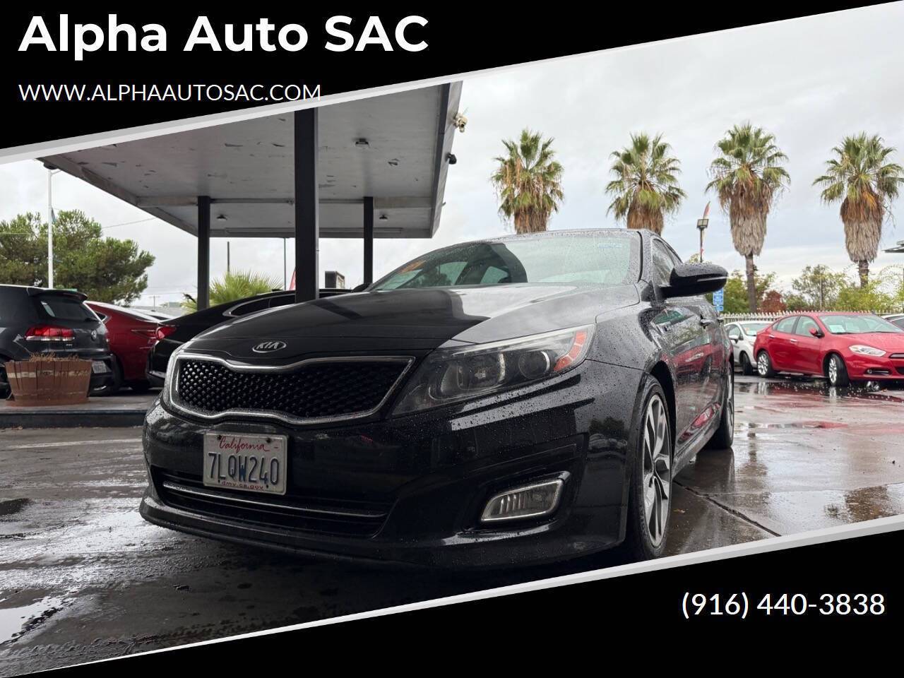 2015 Kia Optima SX Turbo — Sedan — 139,596 mi — Sacramennto, CA