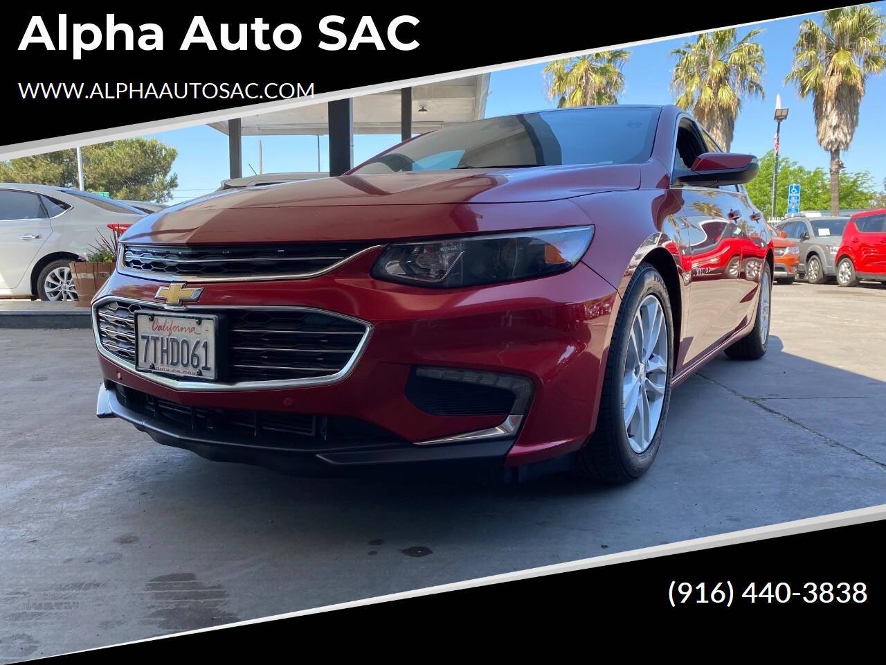 2016 Chevrolet Malibu Hybrid — Sedan — 128,096 mi — Sacramennto, CA